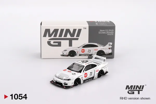 MINI_GT_NISSAN_S15_SILVIA_LB-SUPER_Silhouette_ATHLETE_WHITE_(IMPORTED)_MGT_1054
