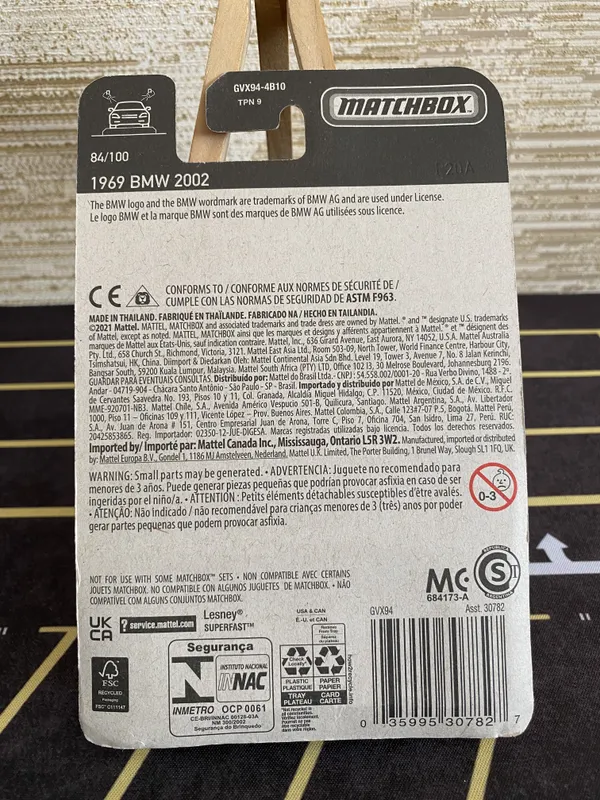 Matchbox_1969_BMW_2002_(2021_Release)_-_84/100_Official_Licensed_Product_Die-Cast_Car_(USA_IMPORTED)