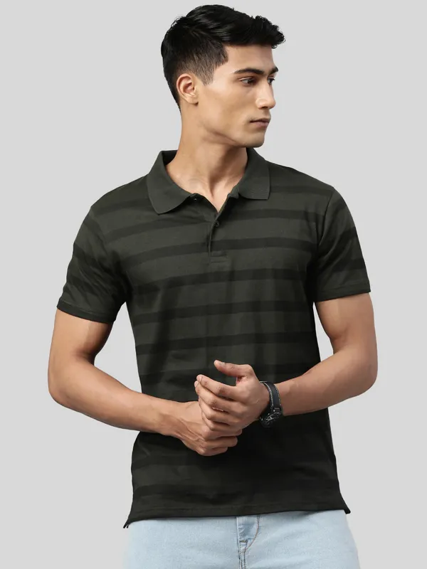 Green_Printed_Pure_Cotton_Half_Sleeve_Casual_Tshirt_For_Men