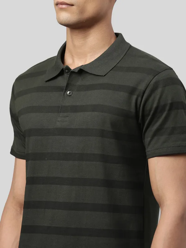 Green_Printed_Pure_Cotton_Half_Sleeve_Casual_Tshirt_For_Men
