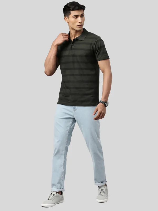 Green_Printed_Pure_Cotton_Half_Sleeve_Casual_Tshirt_For_Men