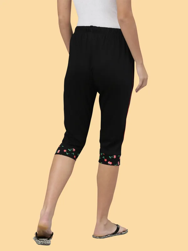 Black_Cottton_Capri_For_Women