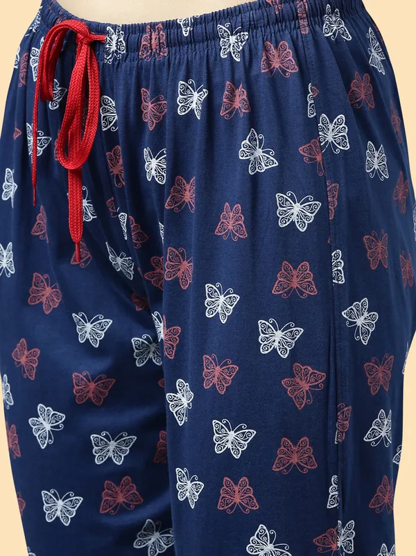 Blue_Cottton_Capri_For_Women