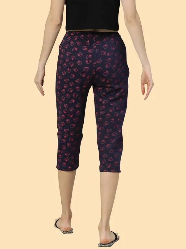Blue_Cottton_Capri_For_Women
