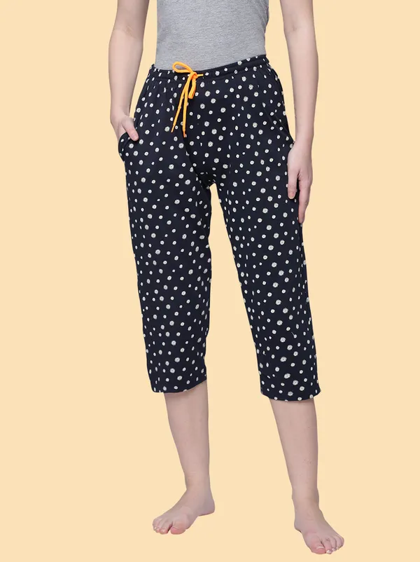 Blue_Cottton_Capri_For_Women
