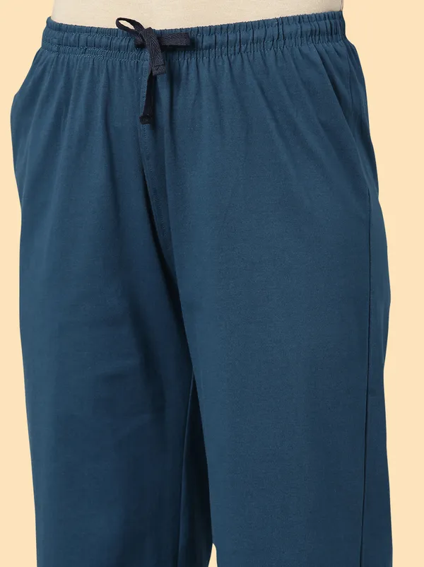 Blue_Cottton_Capri_For_Women
