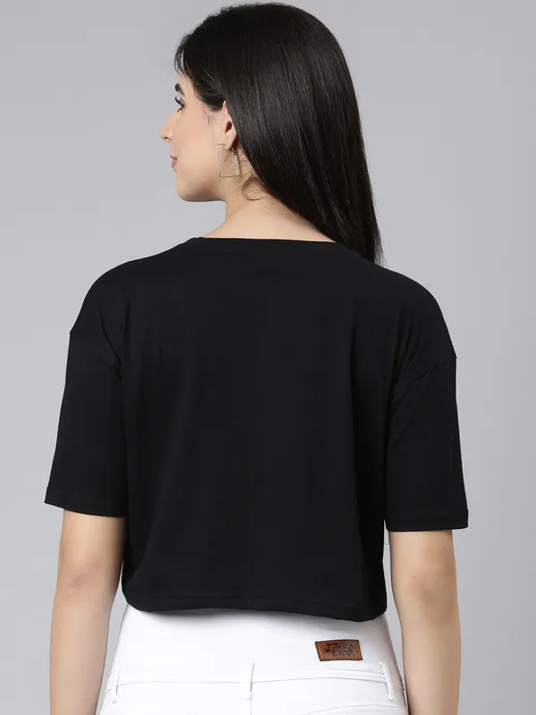 Black_Kryptic_Typography_Printed_Oversized_Drop-Shoulder_Sleeves_Cropped_Pure_Cotton_T-shirt