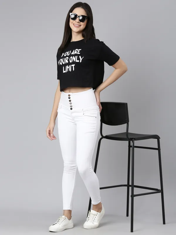Black_Kryptic_Typography_Printed_Oversized_Drop-Shoulder_Sleeves_Cropped_Pure_Cotton_T-shirt