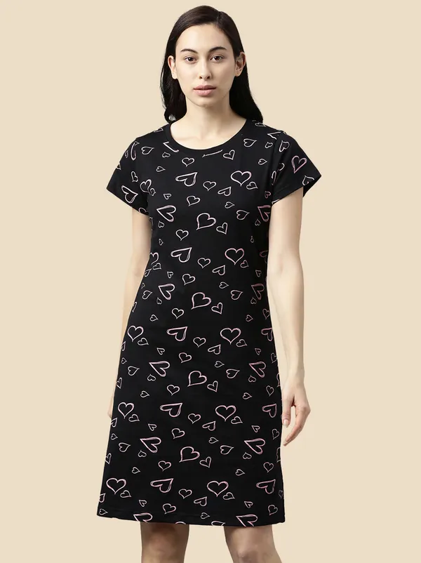 Black_Western_Wear_Nighty_For_Women