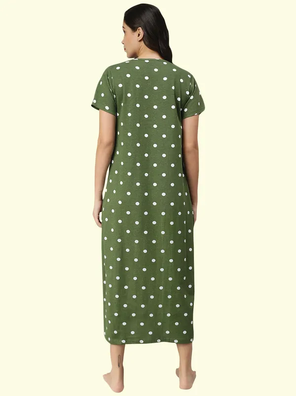 Green_Pure_Cotton_Nighty_For_Women