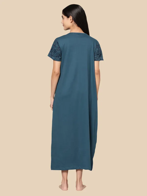 Blue_Western_Wear_Nighty_For_Women