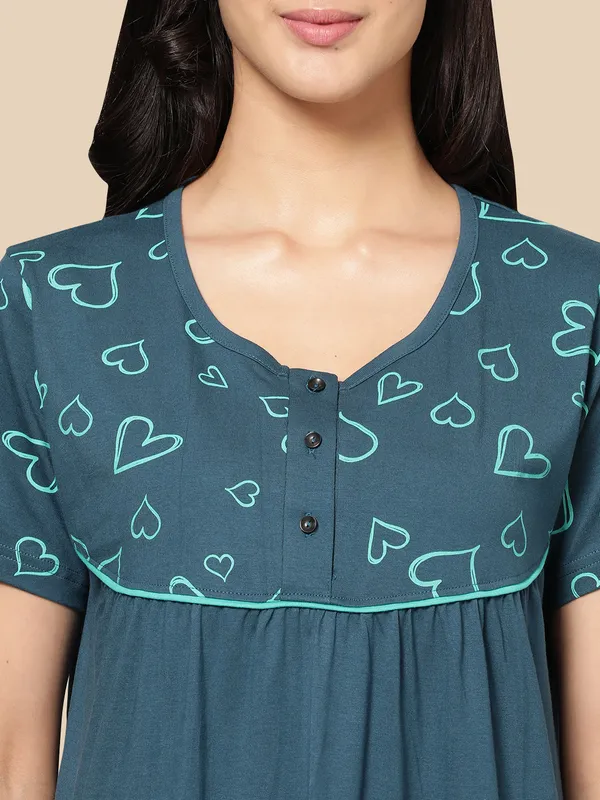 Blue_Western_Wear_Nighty_For_Women