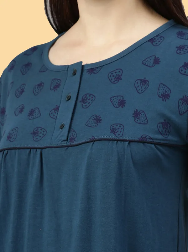 Blue_Western_Wear_Nighty_For_Women