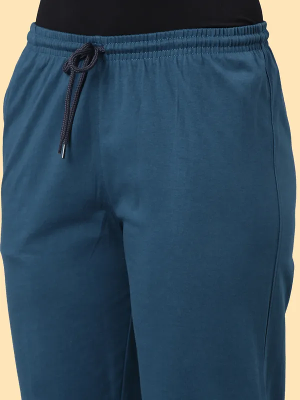 Teal_Blue_Ethnicwear_Pyjama_For_Women