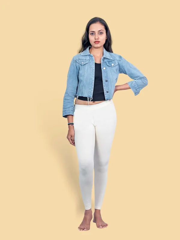 Beige_Ankle_Length_Western_Wear_Legging_For_Women