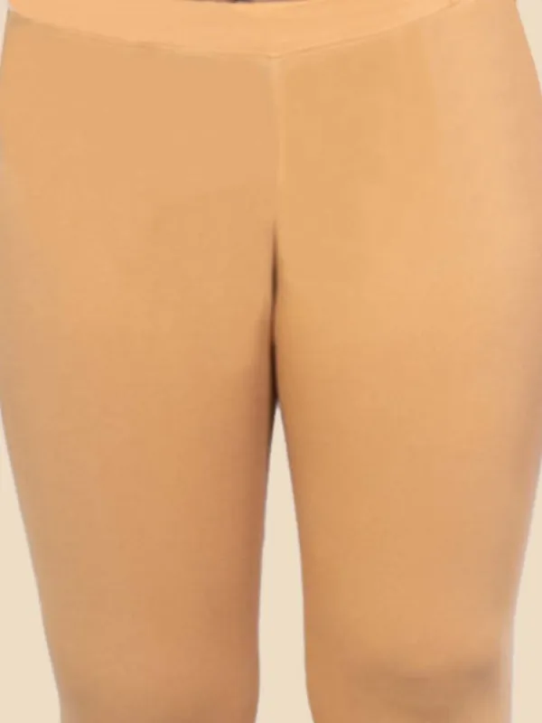 Beige_Ankle_Length_Western_Wear_Legging_For_Women