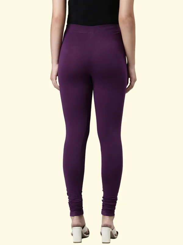 Purple_Churidar_Length_Western_Wear_Legging_For_Women