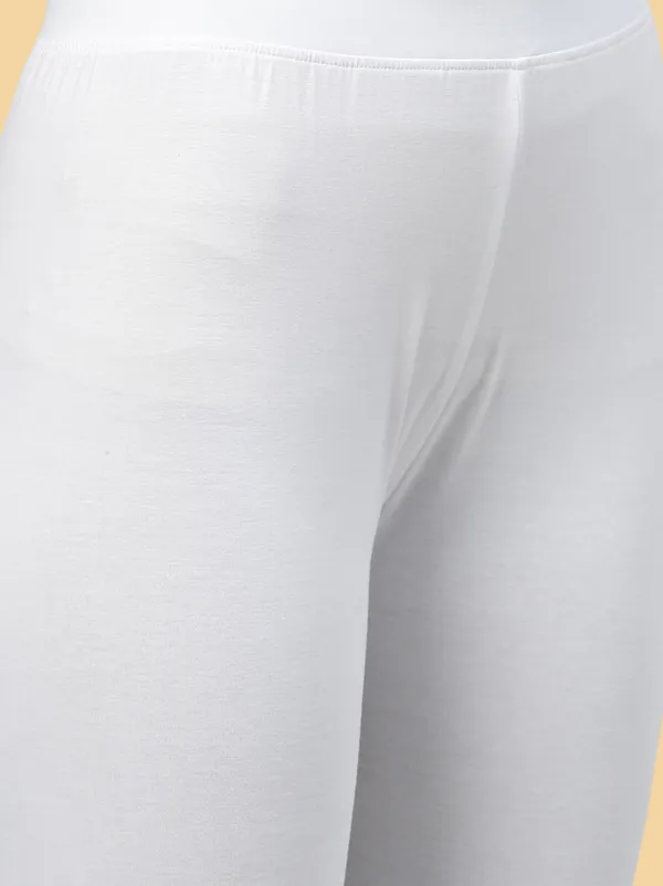 White_Churidar_Length_Western_Wear_Legging_For_Women