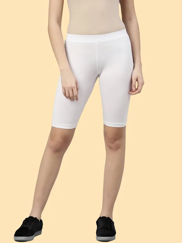 White_Legging_Shorts__Western_Wear_For_Women