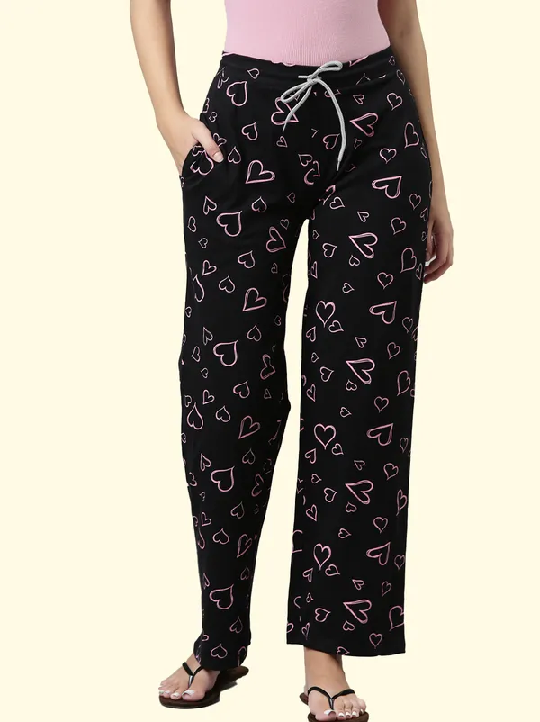 Black_Cotton_Pyjama_For_Women