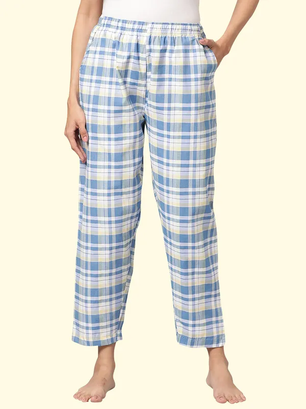 Blue_Cotton_Pyjama_For_Women