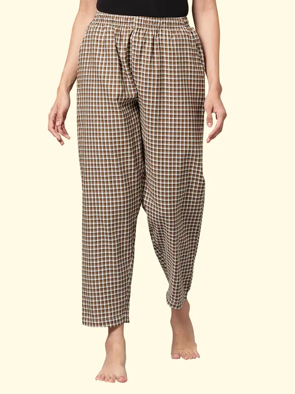 Brown_Cotton_Pyjama_For_Women