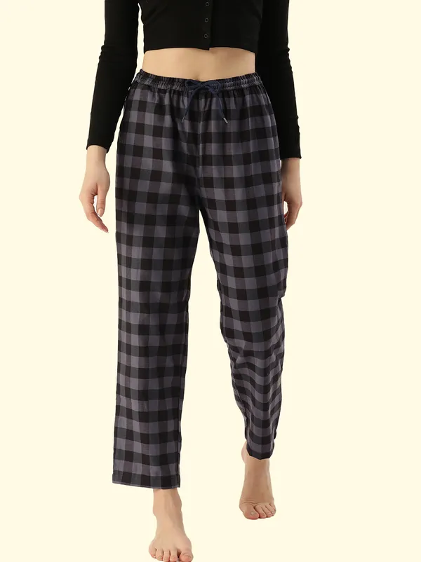 Grey_Cotton_Pyjama_For_Women