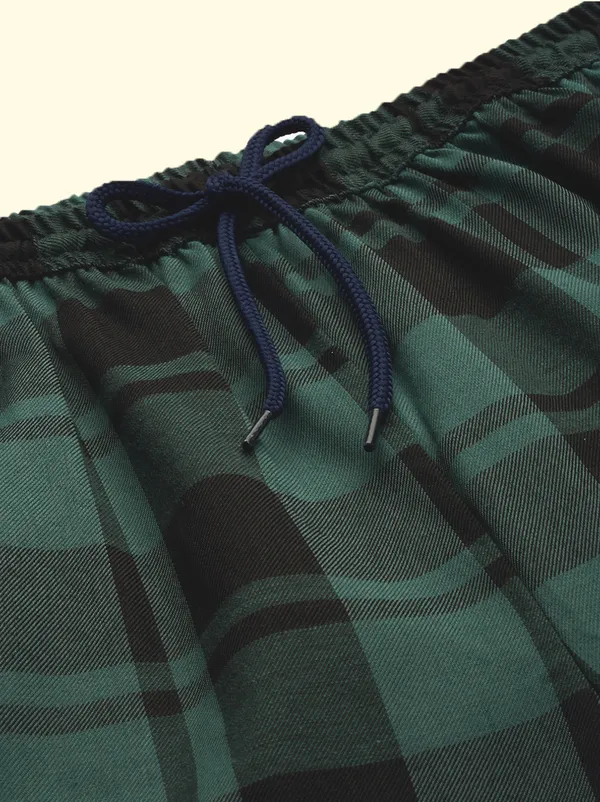Green_Cotton_Pyjama_For_Women