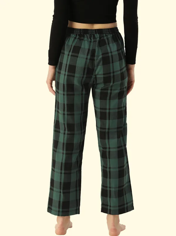 Green_Cotton_Pyjama_For_Women