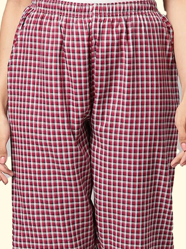 Maroon_Cotton_Pyjama_For_Women