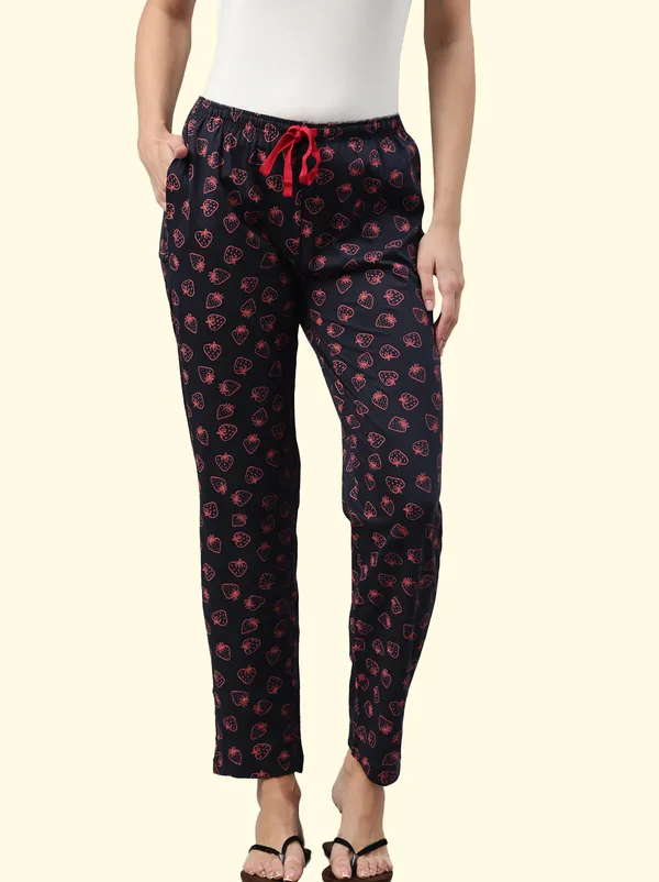 Blue_Cotton_Pyjama_For_Women