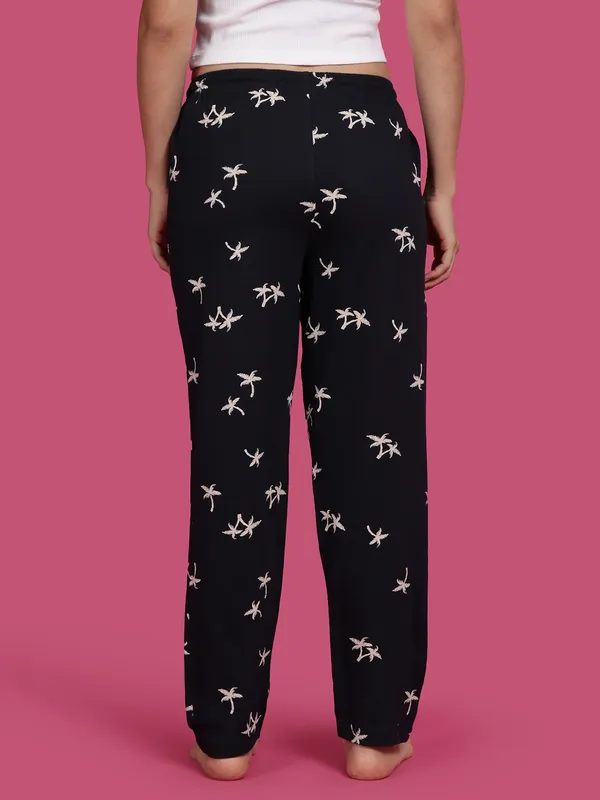 Navy_Kryptic_Women_Printed_cotton_relaxed_fit_loungepant_with_side_pocket