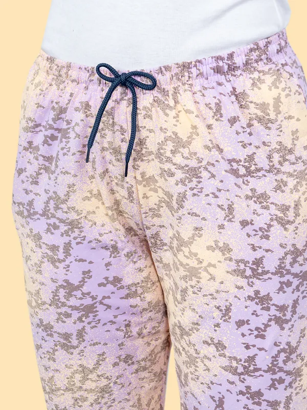 Light_Purple_Cotton_Indi_Pyjama_For_Women