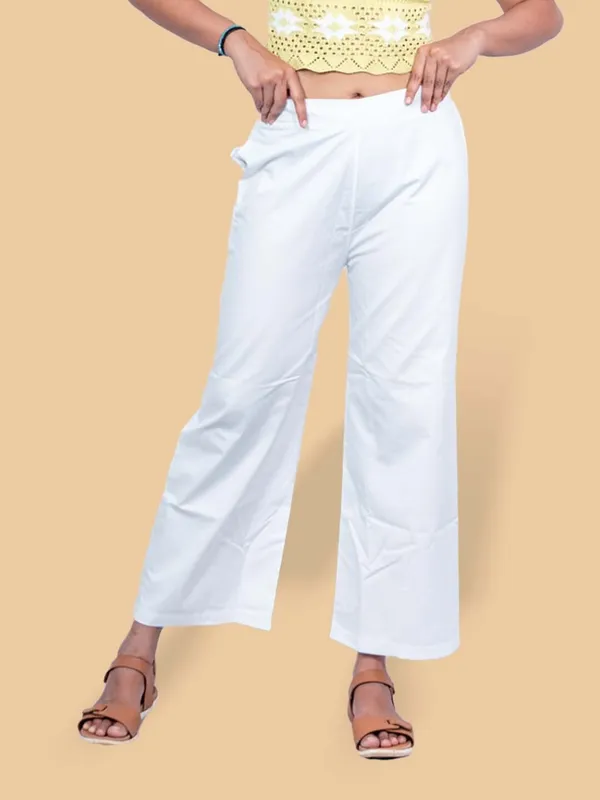 White_Regular_Fit_Trousers_For_Women
