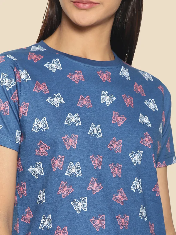 Blue_Western_Wear_Nighty_For_Women