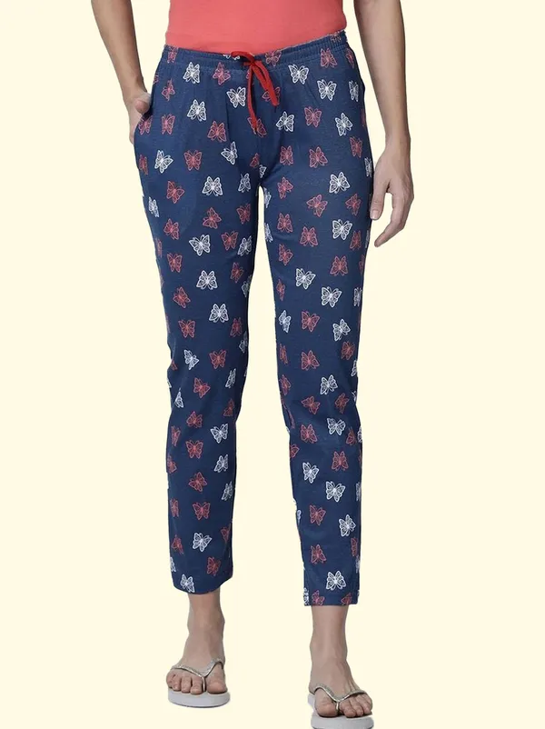 Navy_Cotton_Pyjama_For_Women