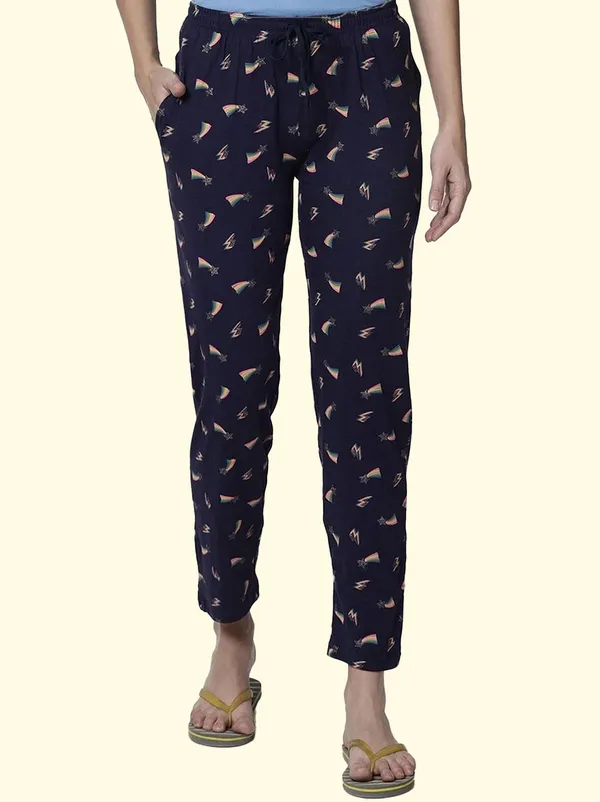 Blue_Cotton_Pyjama_For_Women