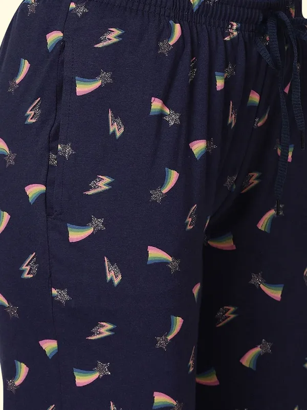 Blue_Cotton_Pyjama_For_Women