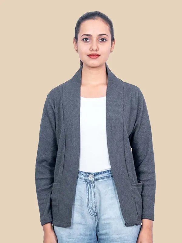 Grey_Western_Wear_Shrug_For_Women