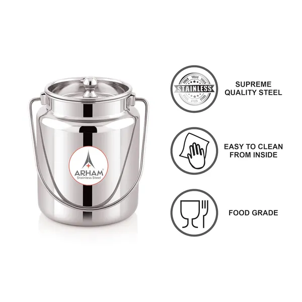 Stainless_Steel_Heavy_Gauge_Akhand_(Jointless)_Barni,_Milk_Can,_Ghee_Container,_Can_For_Storing_Liquid_With_Inner_Lid