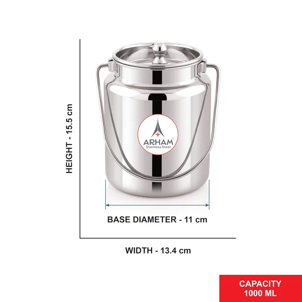 Stainless_Steel_Heavy_Gauge_Akhand_(Jointless)_Barni,_Milk_Can,_Ghee_Container,_Can_For_Storing_Liquid_With_Inner_Lid