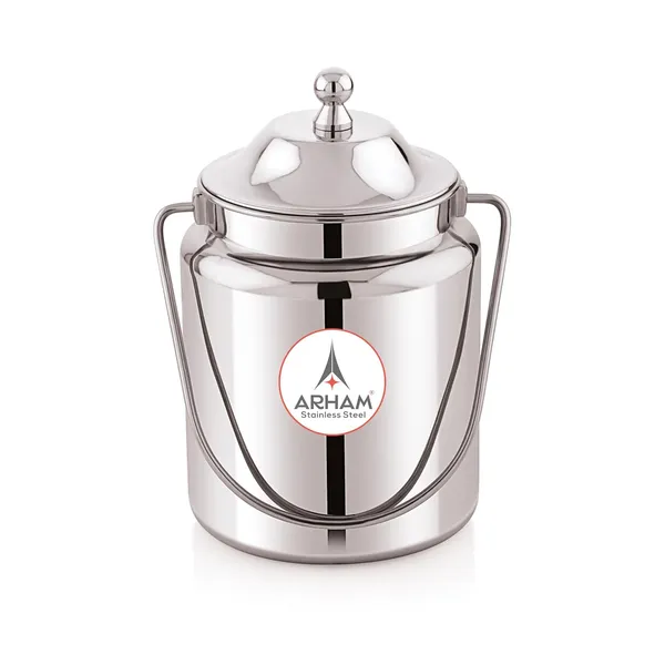 Stainless_Steel_Plain_Heavy_Gauge_Akhand_(Jointless)_Barni,_Milk_Can,_Ghee_Container,_Can_For_Storing_Liquid_(With_Upper_Lid)