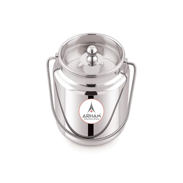 Stainless_Steel_Heavy_Gauge_Akhand_(Jointless)_Barni,_Milk_Can,_Ghee_Container,_Can_For_Storing_Liquid_With_Inner_Lid