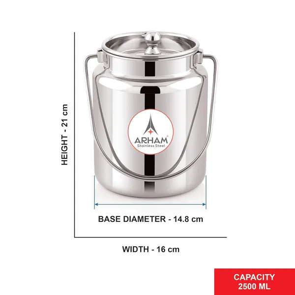 Stainless_Steel_Heavy_Gauge_Akhand_(Jointless)_Barni,_Milk_Can,_Ghee_Container,_Can_For_Storing_Liquid_With_Inner_Lid