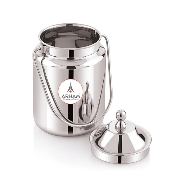 Stainless_Steel_Plain_Heavy_Gauge_Akhand_(Jointless)_Barni,_Milk_Can,_Ghee_Container,_Can_For_Storing_Liquid_(With_Upper_Lid)