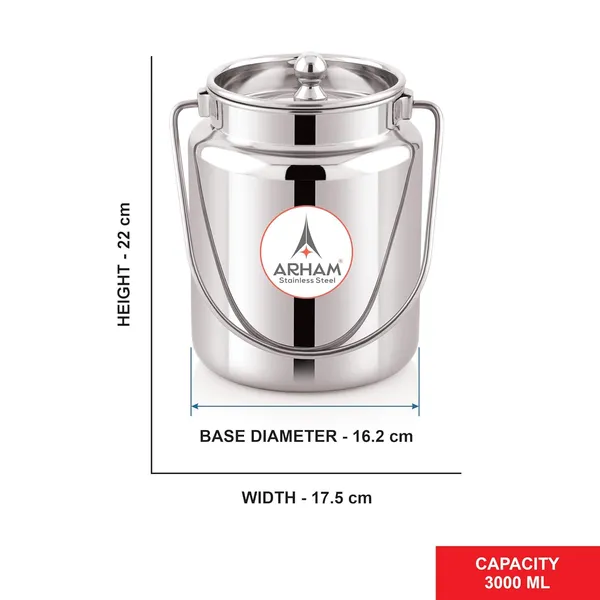 Stainless_Steel_Heavy_Gauge_Akhand_(Jointless)_Barni,_Milk_Can,_Ghee_Container,_Can_For_Storing_Liquid_With_Inner_Lid