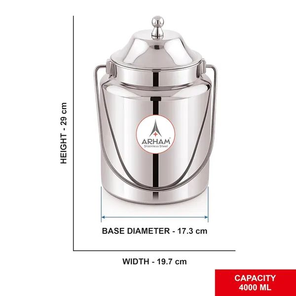 Stainless_Steel_Plain_Heavy_Gauge_Akhand_(Jointless)_Barni,_Milk_Can,_Ghee_Container,_Can_For_Storing_Liquid_(With_Upper_Lid)