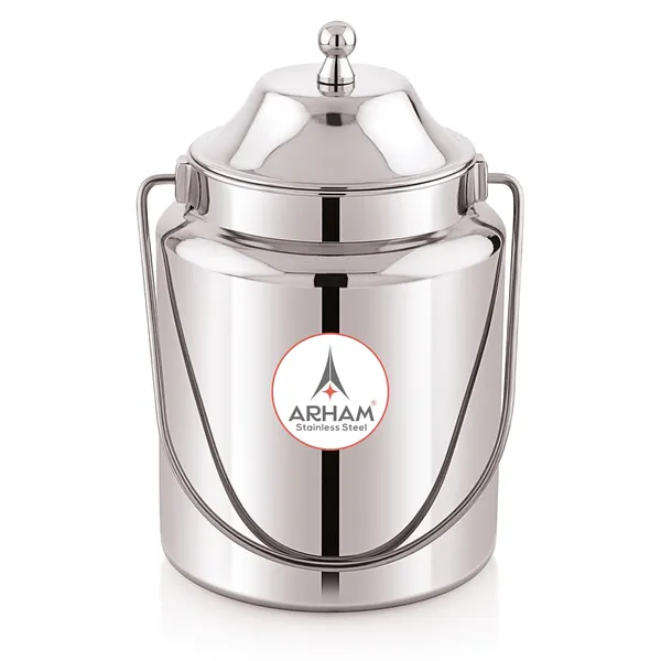 Stainless_Steel_Plain_Heavy_Gauge_Akhand_(Jointless)_Barni,_Milk_Can,_Ghee_Container,_Can_For_Storing_Liquid_(With_Upper_Lid)