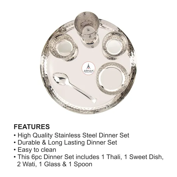 Stainless_Steel_Hammered_Premium_Saffron_Thali_Set_(Pack_Of_1)_(Big_Size)