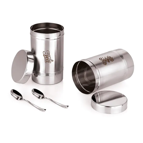 Stainless_Steel_Premium_Tea_Sugar_Containers_With_Spoon_And_Plain_Lid